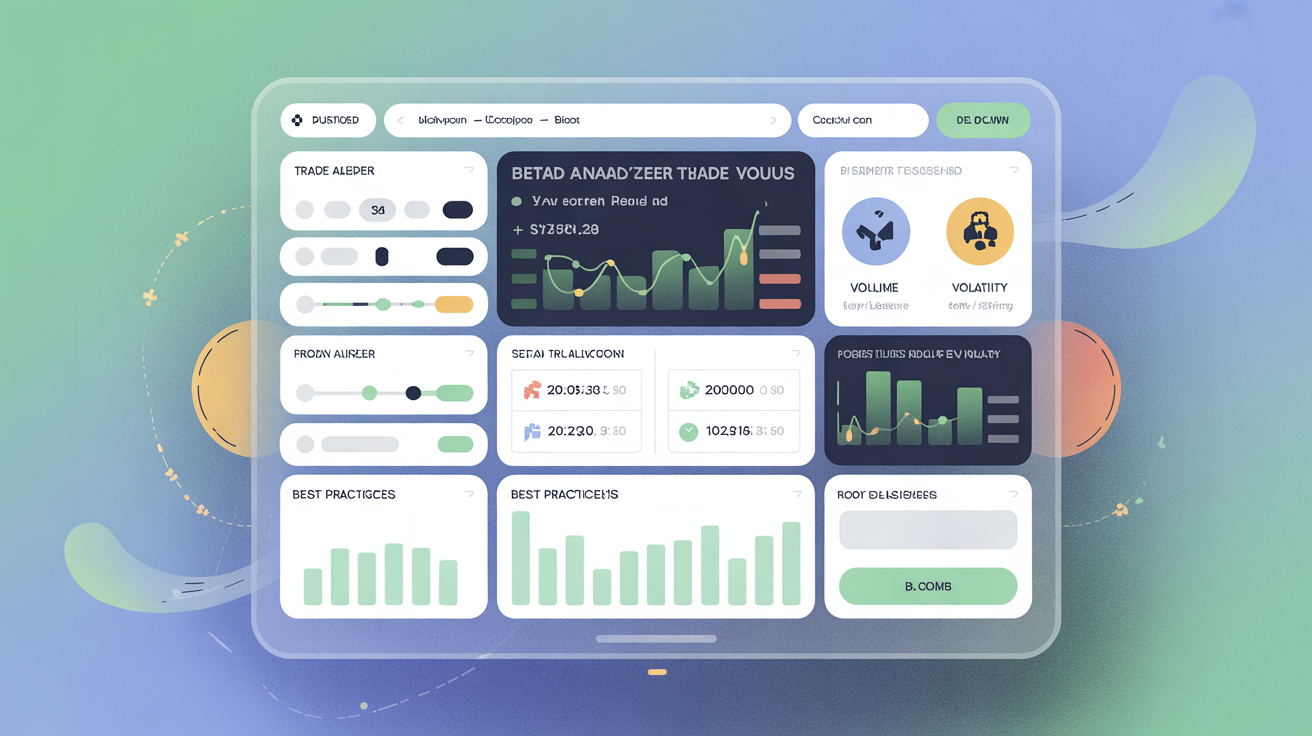  Best practices for trade analyzer inputs
