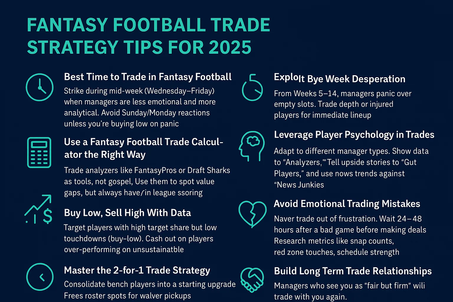 Fantasy Football Trade Strategy Tips 2025