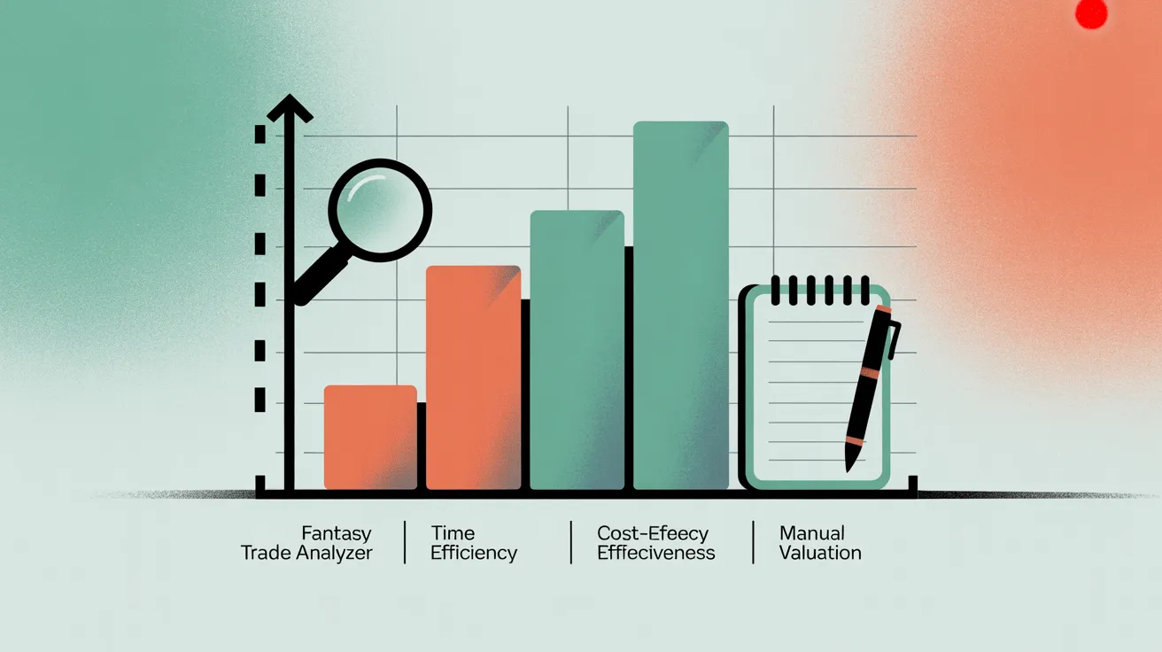 Fantasy trade analyzer vs manual valuation