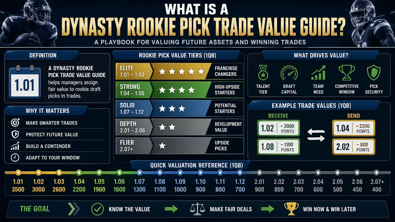 What Is a Dynasty Rookie Pick Trade Value Guide?