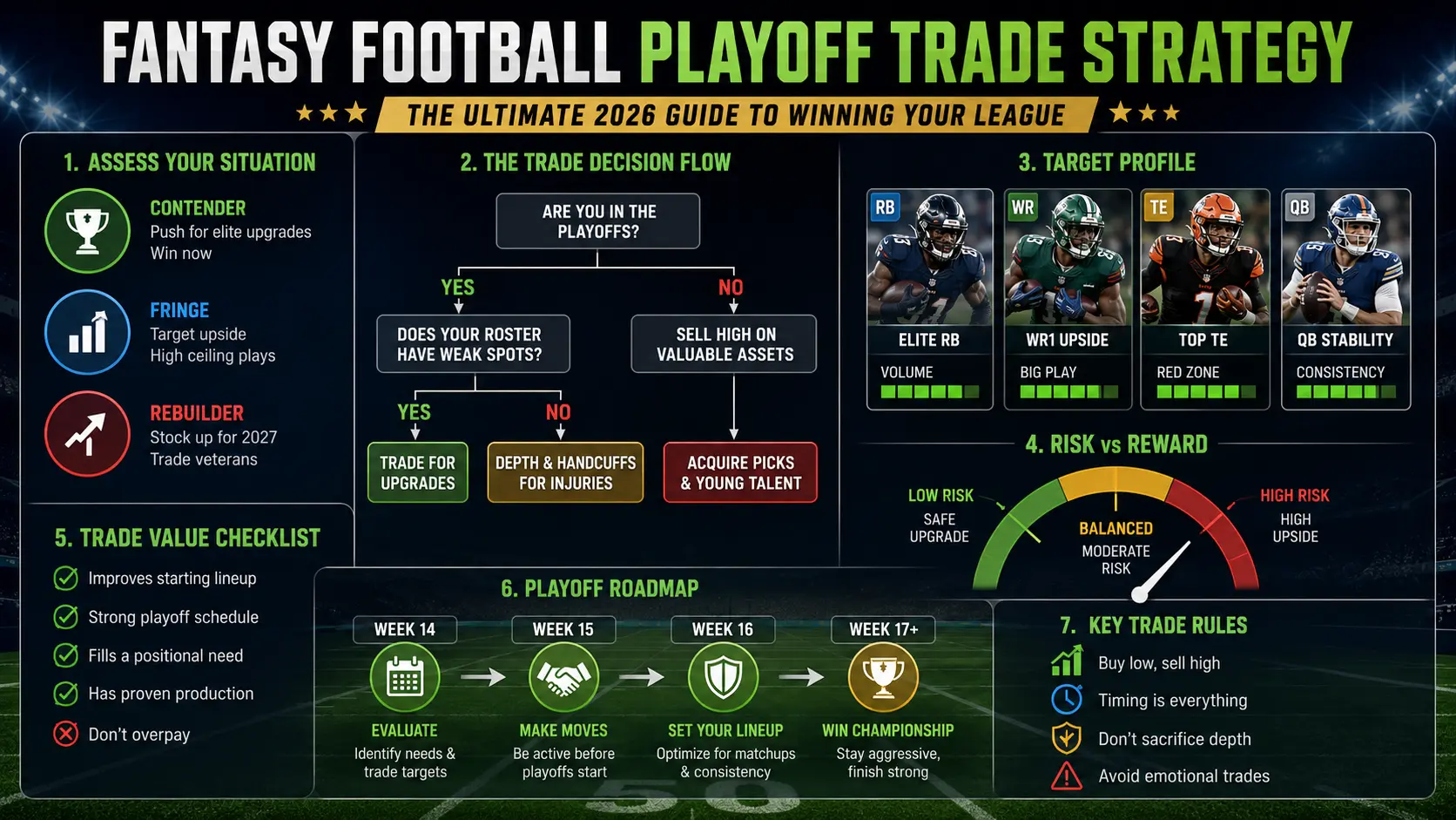 Fantasy Football Playoff Trade Strategy